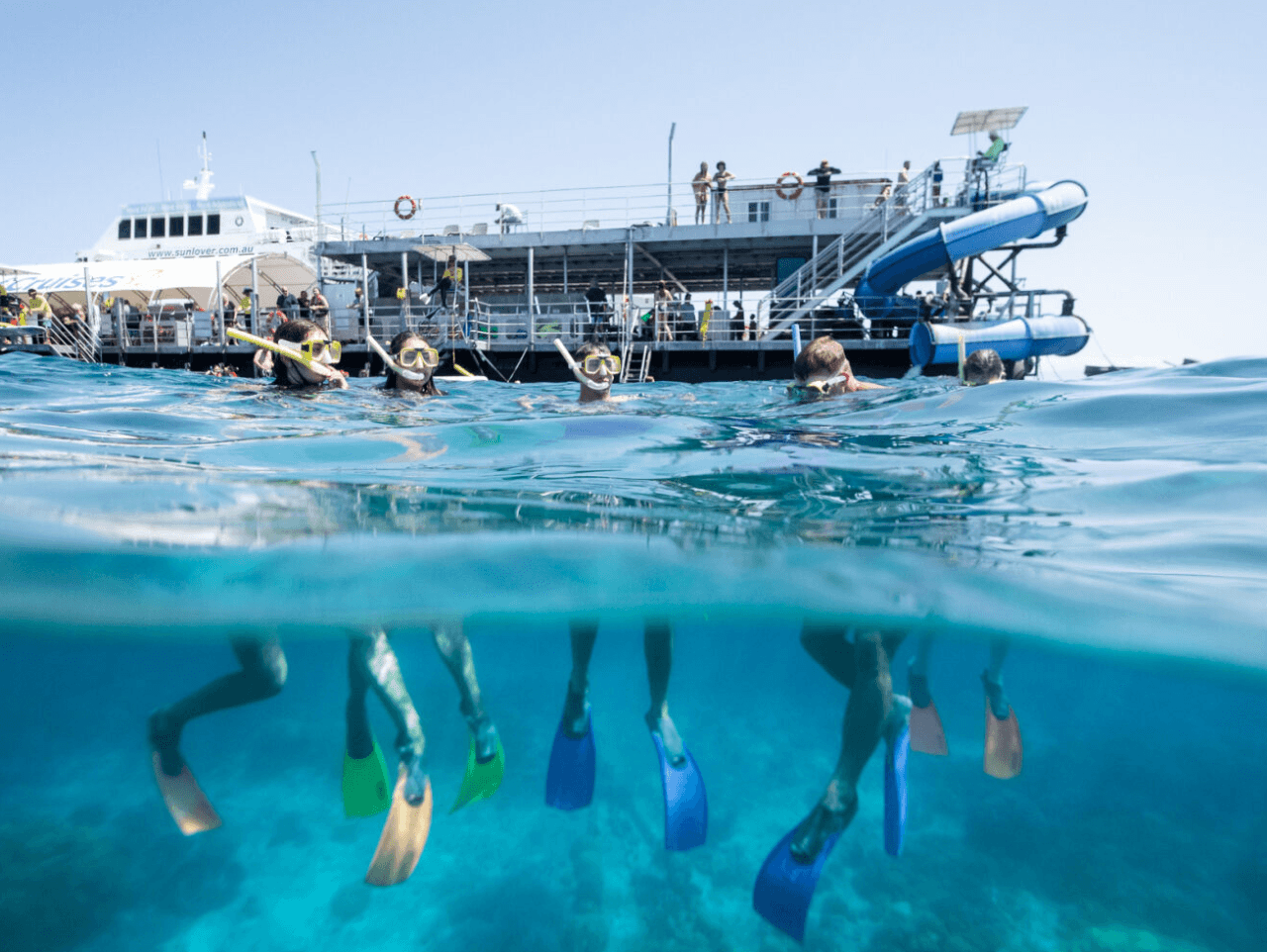 Great Barrier Reef Pontoon Full-Day Tour at Moore Reef - imagen 3