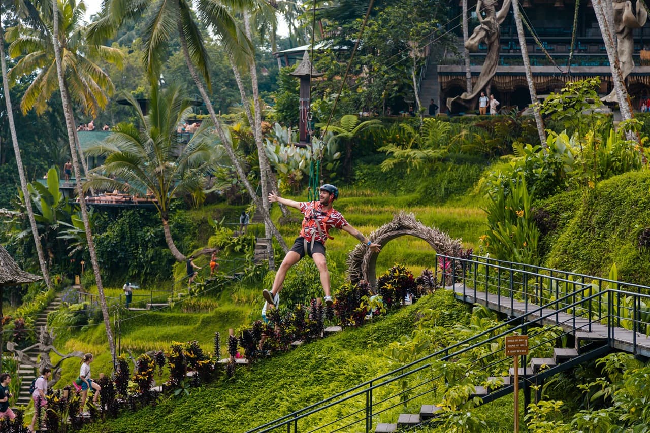 Alas Harum Bali: Swing, Skybike, and Zipline - image 6