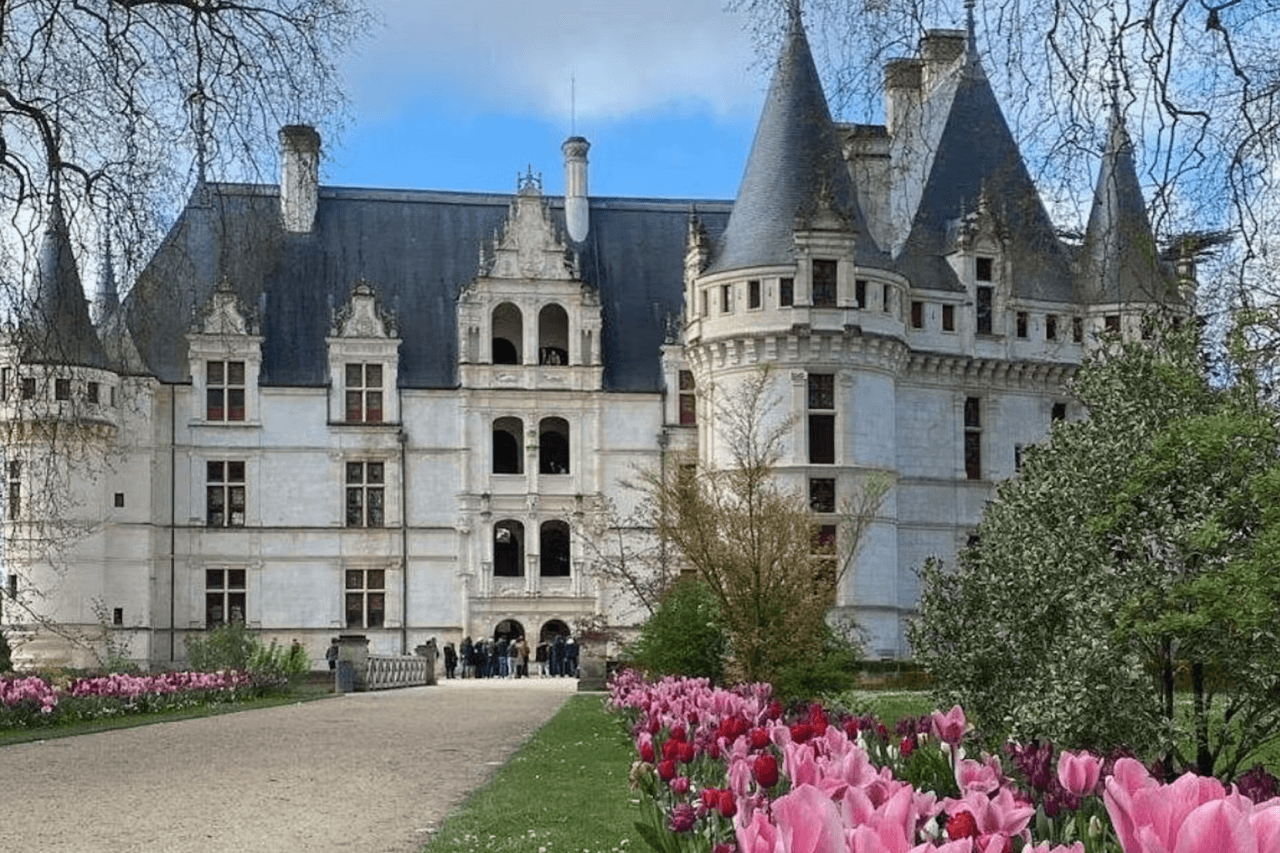 Chateau d'Azay-le-Rideau y jardines de Villandry: excursión guiada desde Tours con entrada - imagen 4