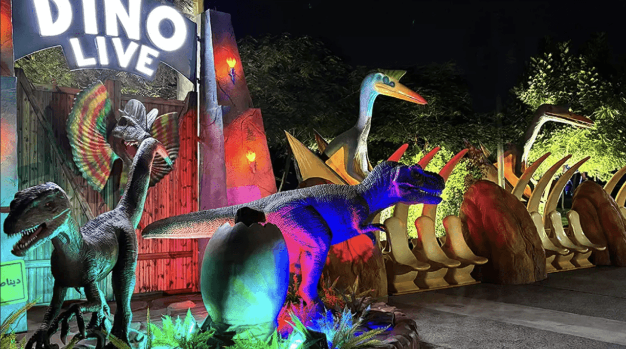 Dubai Garden Glow Ticket: Dinosaur Park and Fantasy Park - image 9