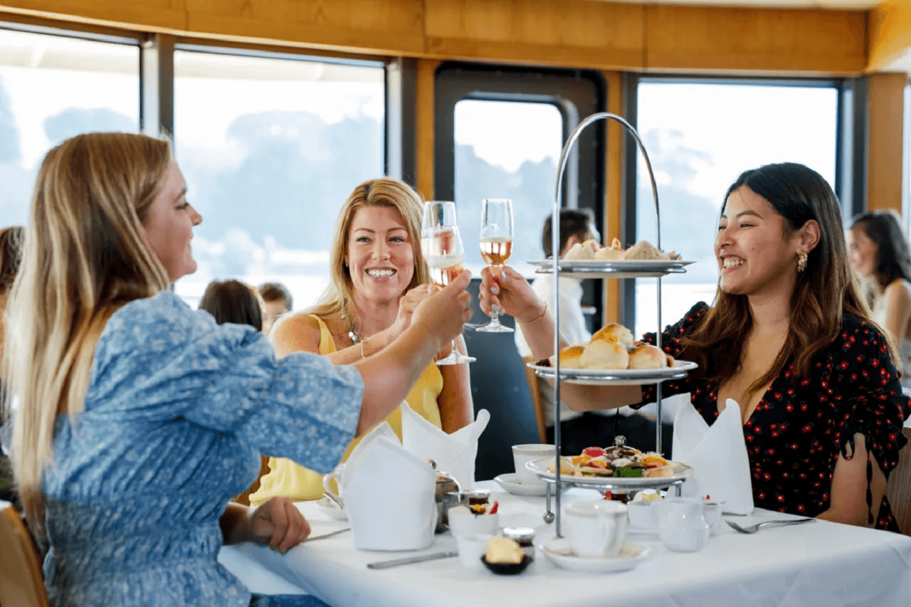 Sydney Harbour High Tea Cruise aboard Captain Cook Cruises - main image