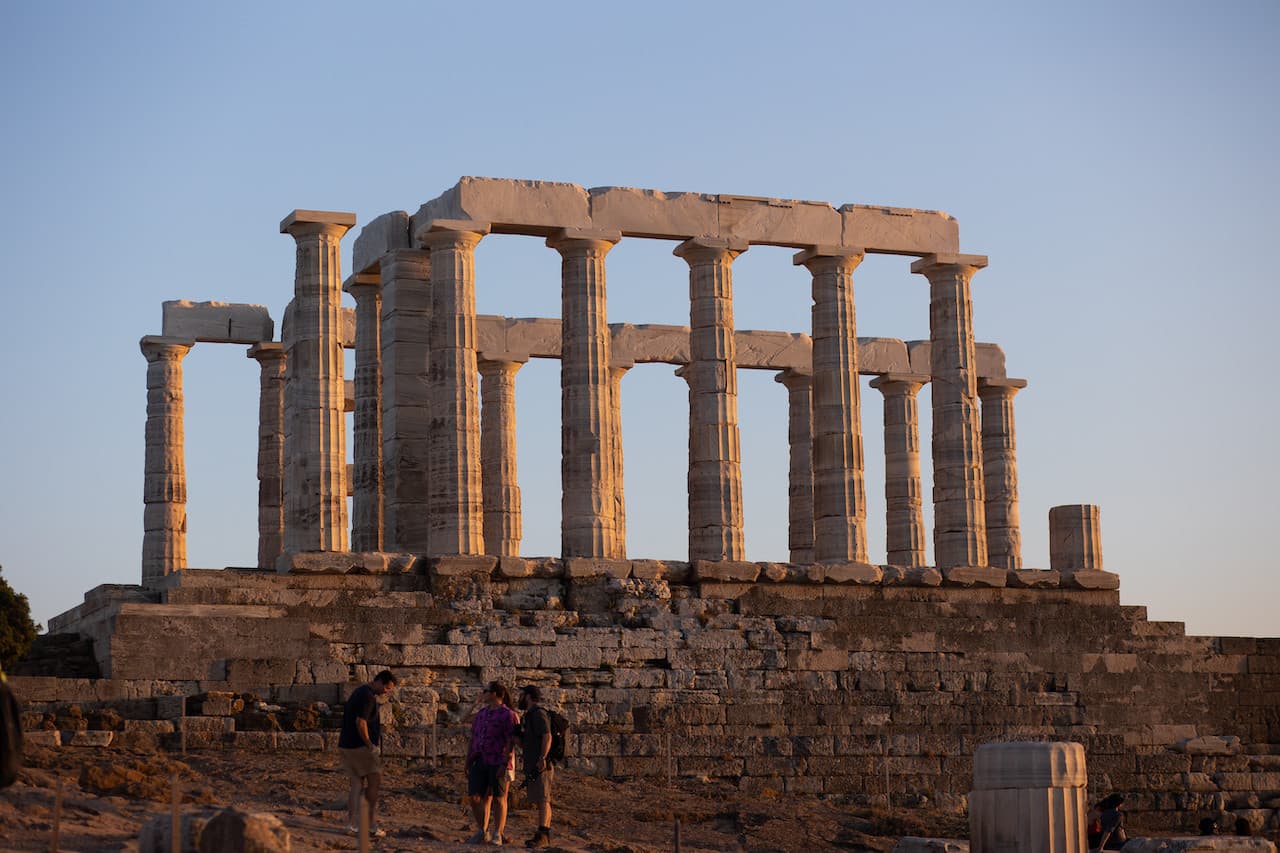 Temple of Poseidon in Cape Sounion Sunset Tour from Athens - imagen 3