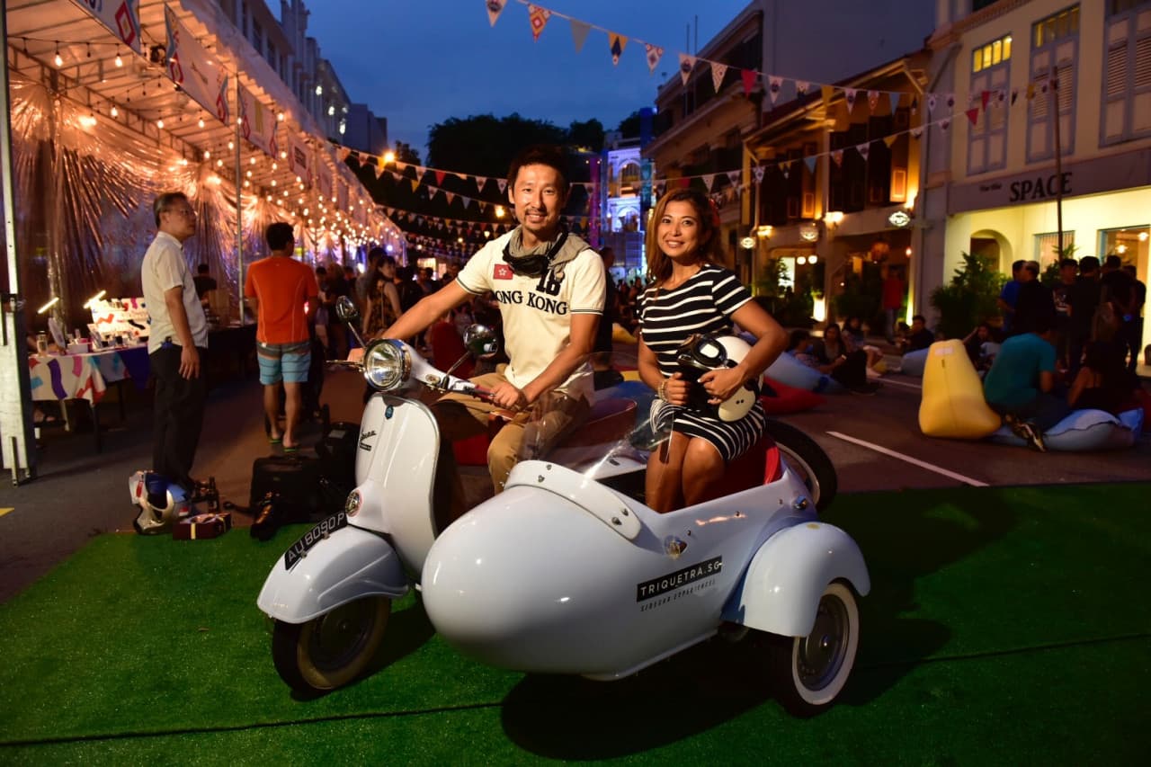 Singapore Sidecars Night Tour - main image