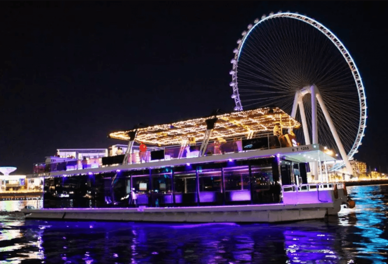 Ain Dubai Houseboat Tour - main image