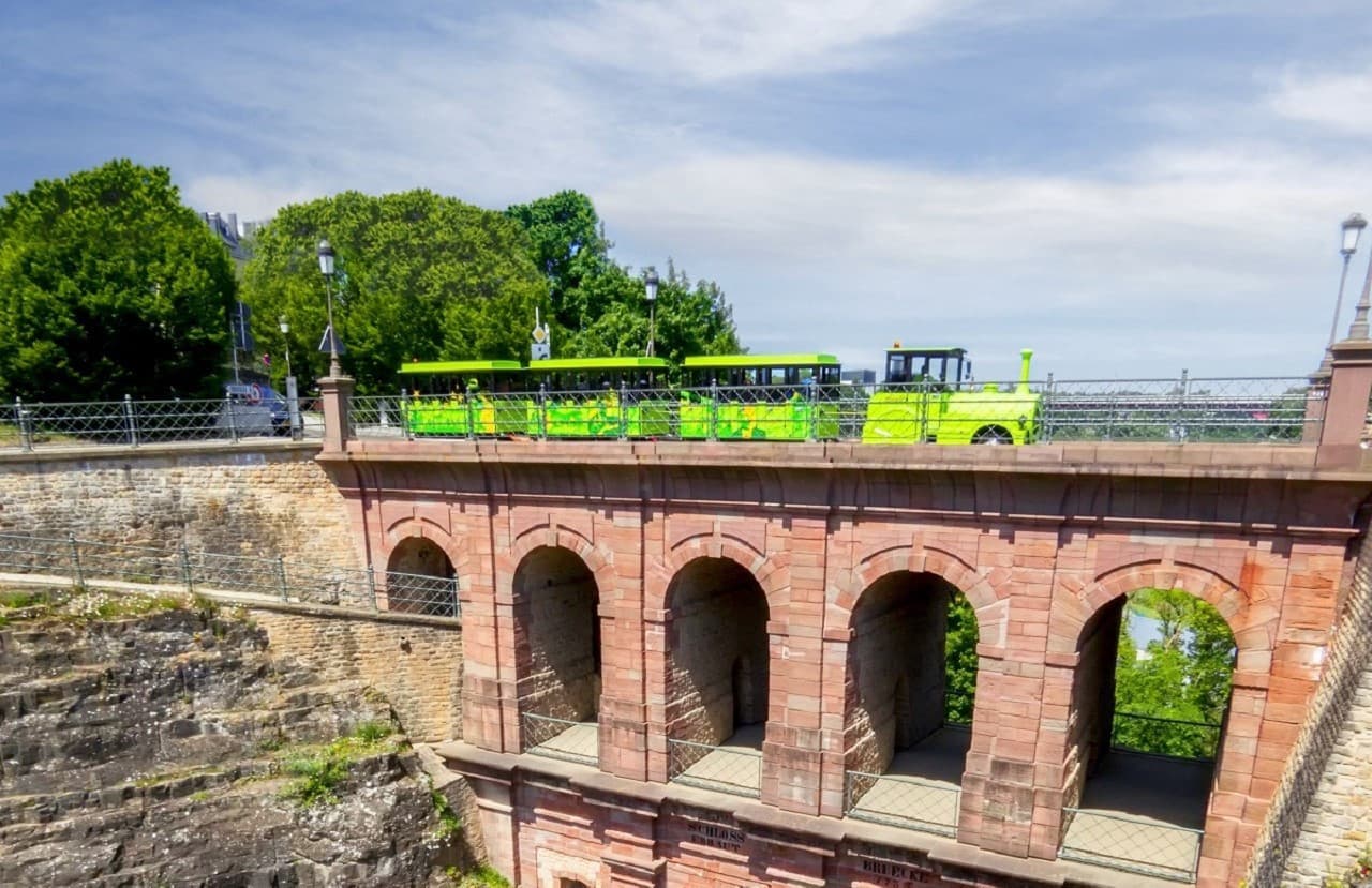 City Train in Old Town Luxembourg - image 2