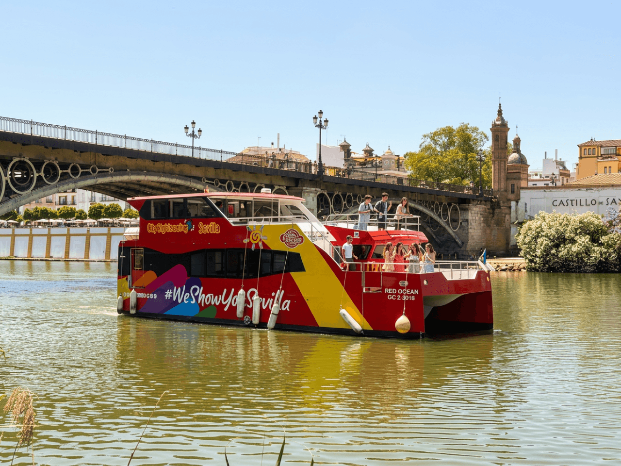 Crucero panorámico por el río en City Sightseeing Sevilla: tour de 1 hora - imagen 2