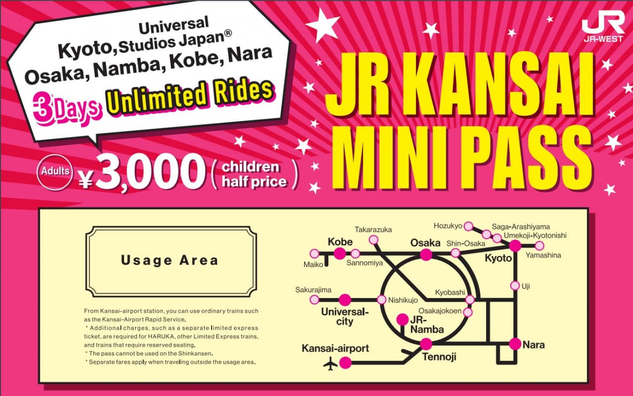 JR Kansai Mini Pass - image 5