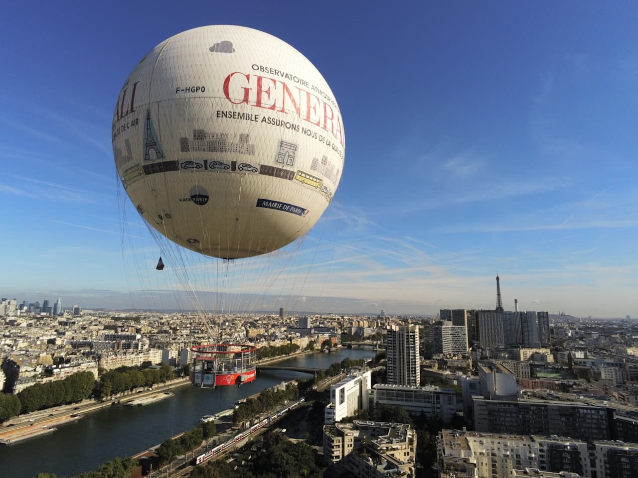 Generali Balloon Flight Over Paris - main image