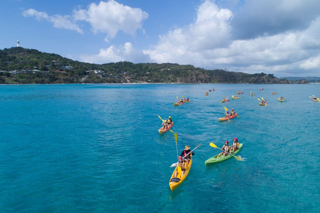 Byron Bay Kayaking Experience with Dolphins - main image