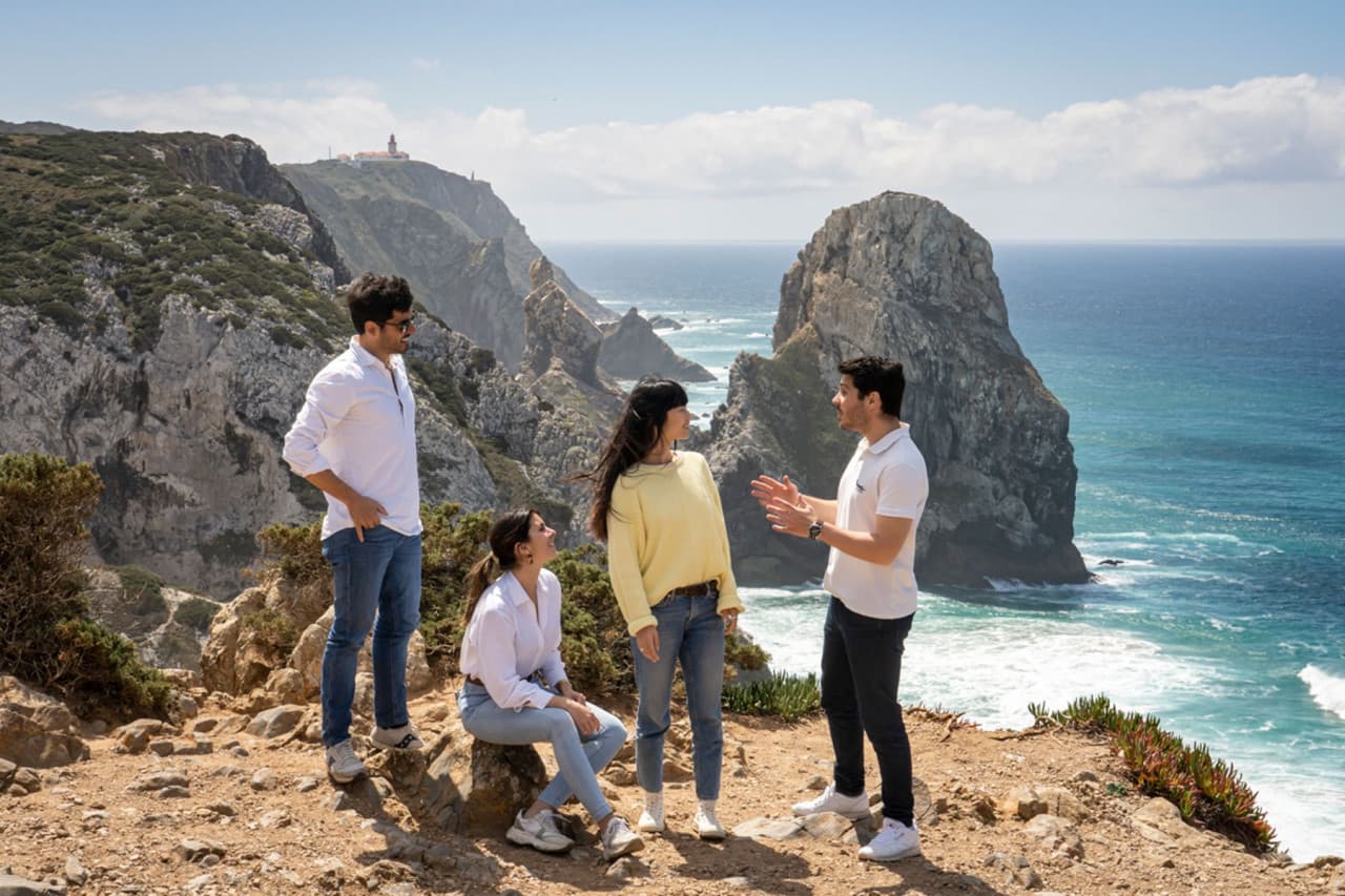 Sintra Half-Day Tour from Lisbon: Hiking at Cabo da Roca and Praia da Adraga - main image