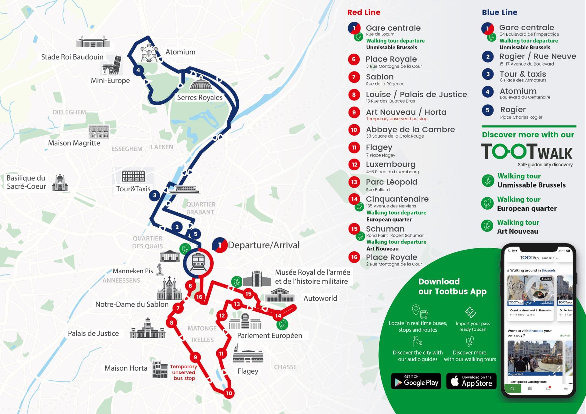 Tootbus Brussels Hop-on Hop-off Bus Tour - image 7