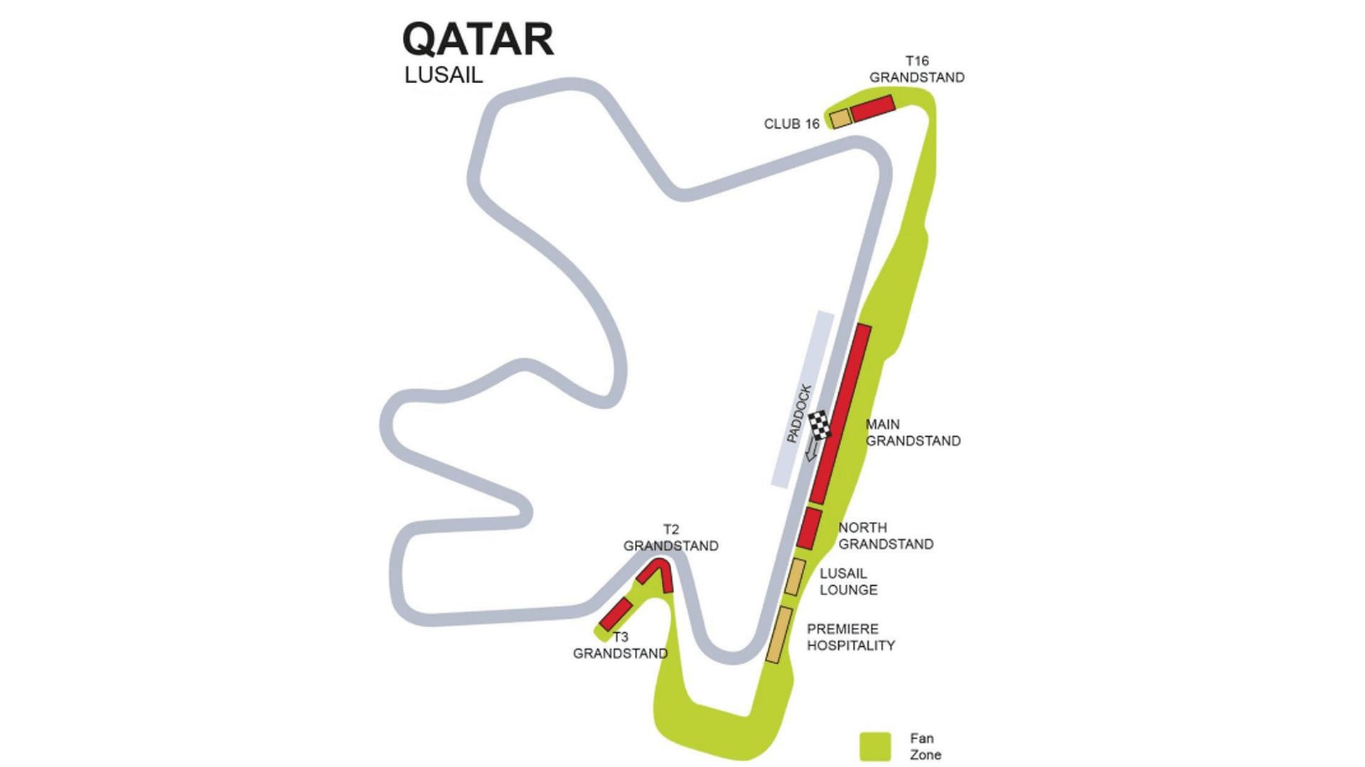 2026 카타르 루사일 F1 그랑프리  (2026년 11월 27~29일) - 이미지 11