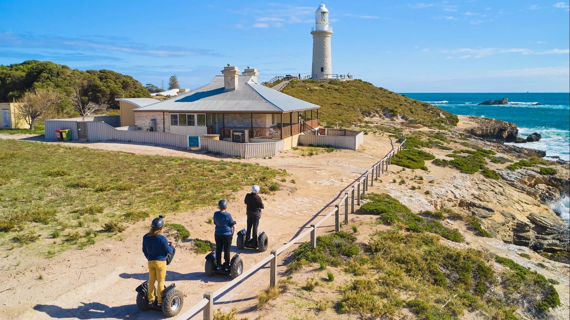 Rottnest Island Settlement Explorer Segway Tour with Round Trip SeaLink Ferry Transfer - main image