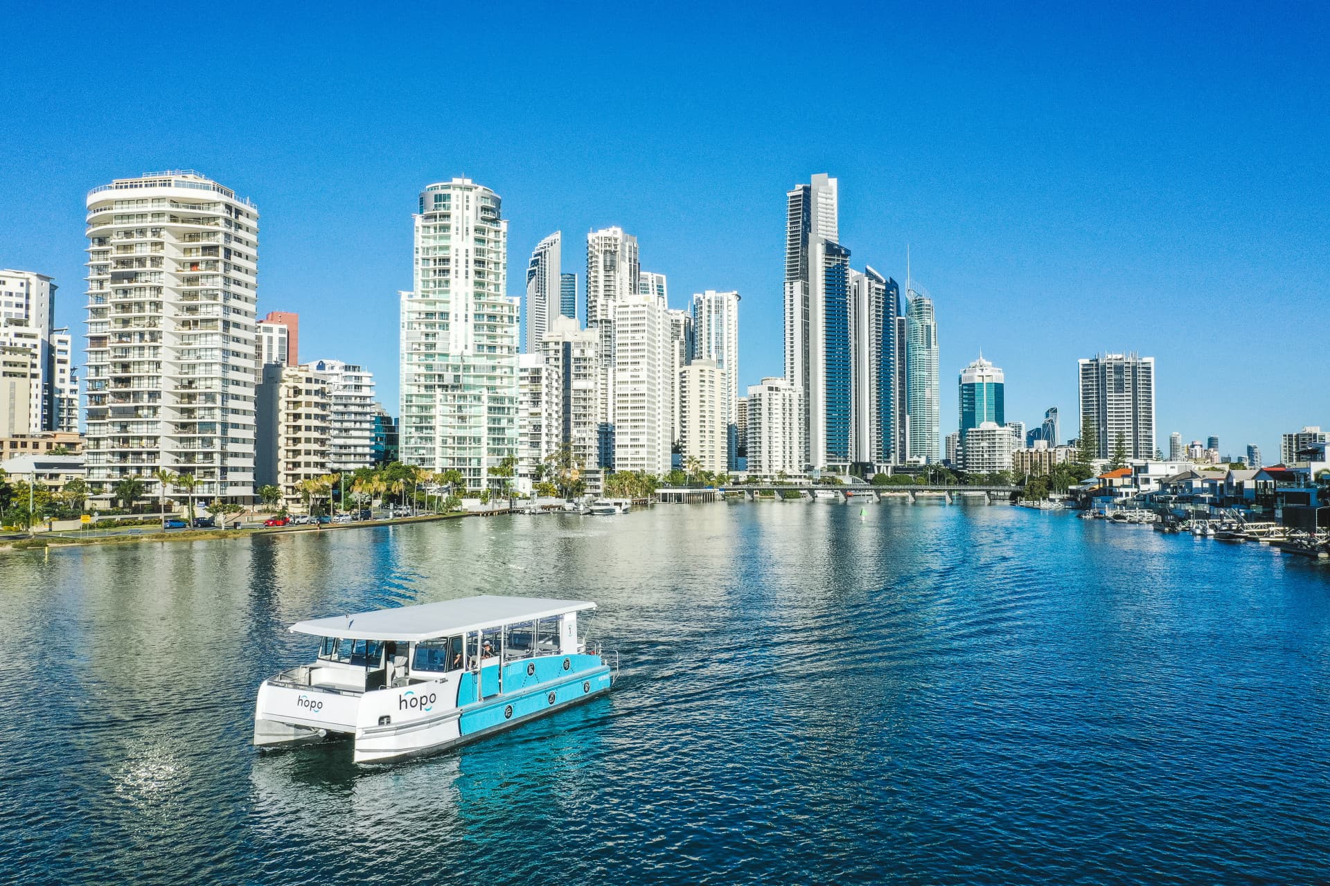 Gold Coast Sightseeing Cruise aboard Hopo Gold Coast Ferry - main image