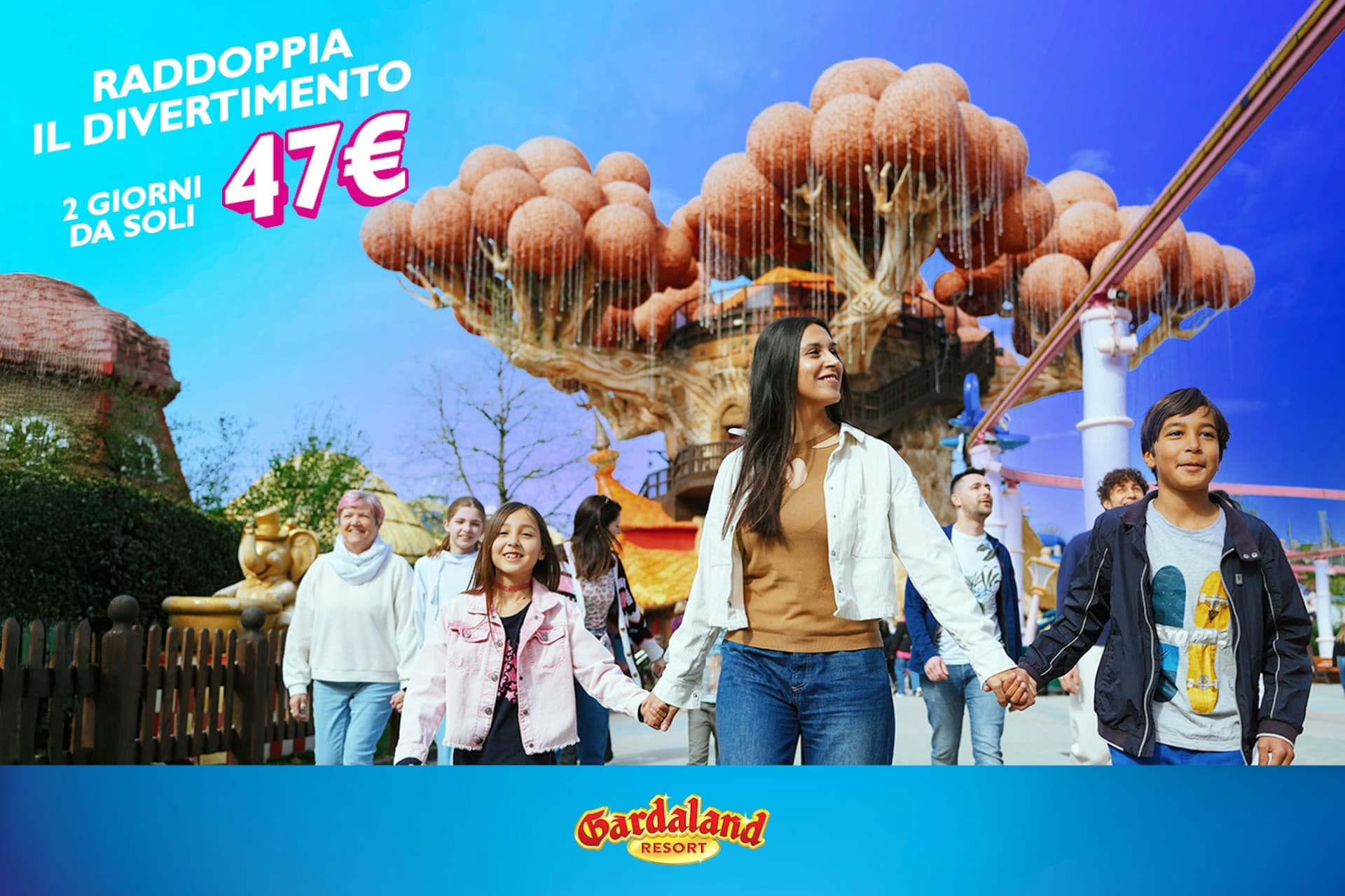 Gardaland Amusement Park Ticket - main image