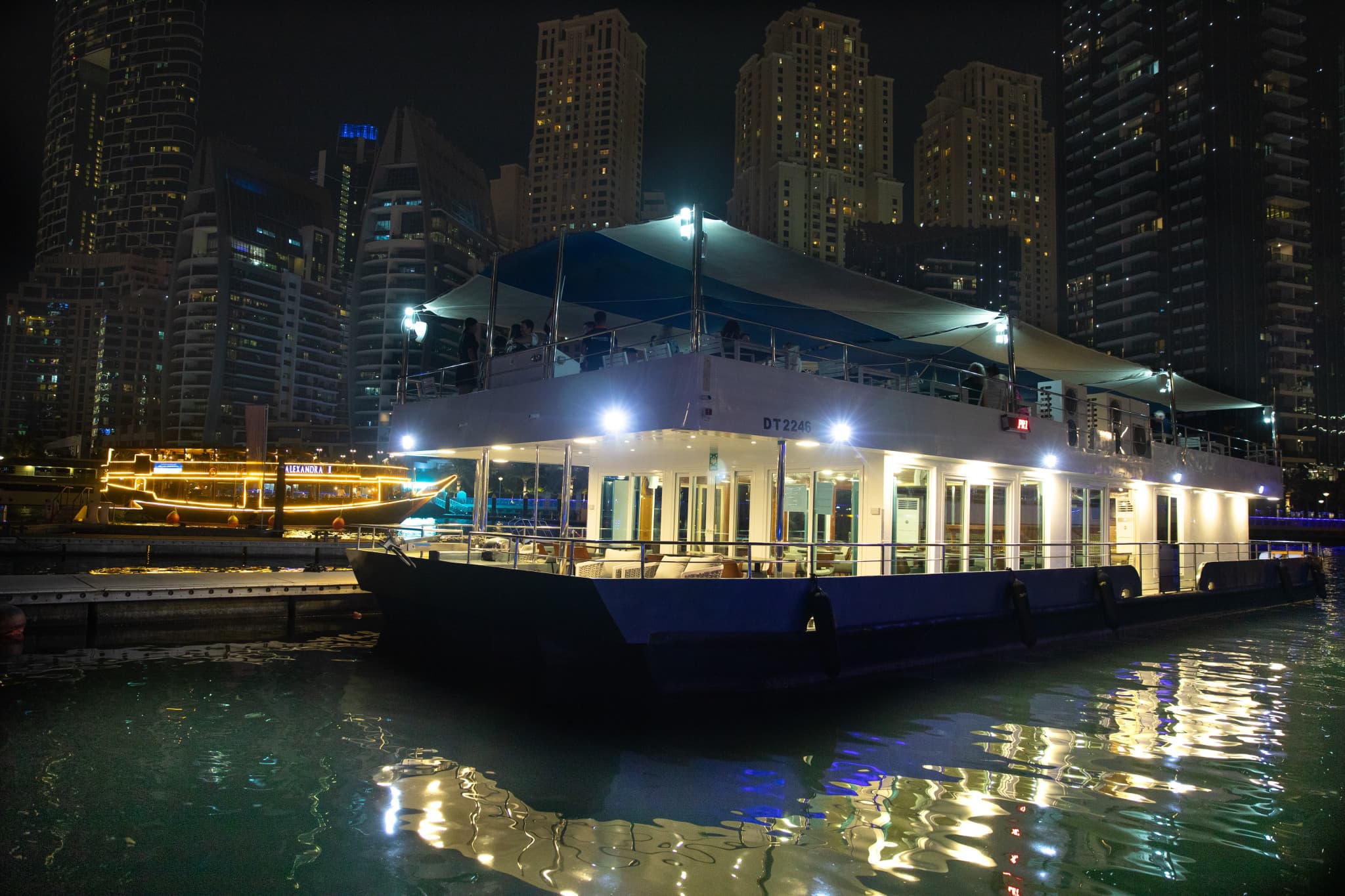Alexandra Sea Lounge Dinner Cruise in Dubai Marina - main image