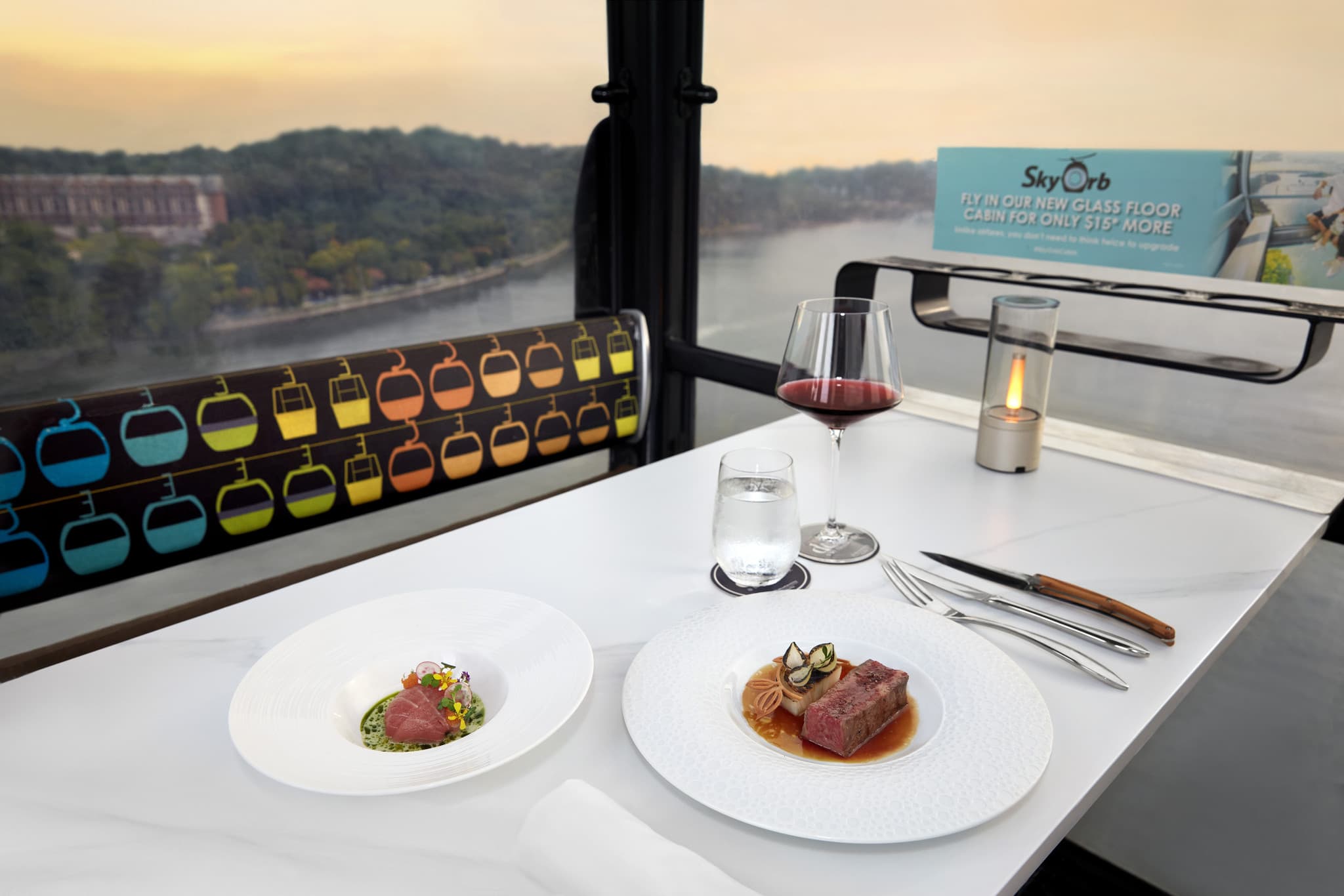 Singapore Cable Car Sky Dining Experience - main image