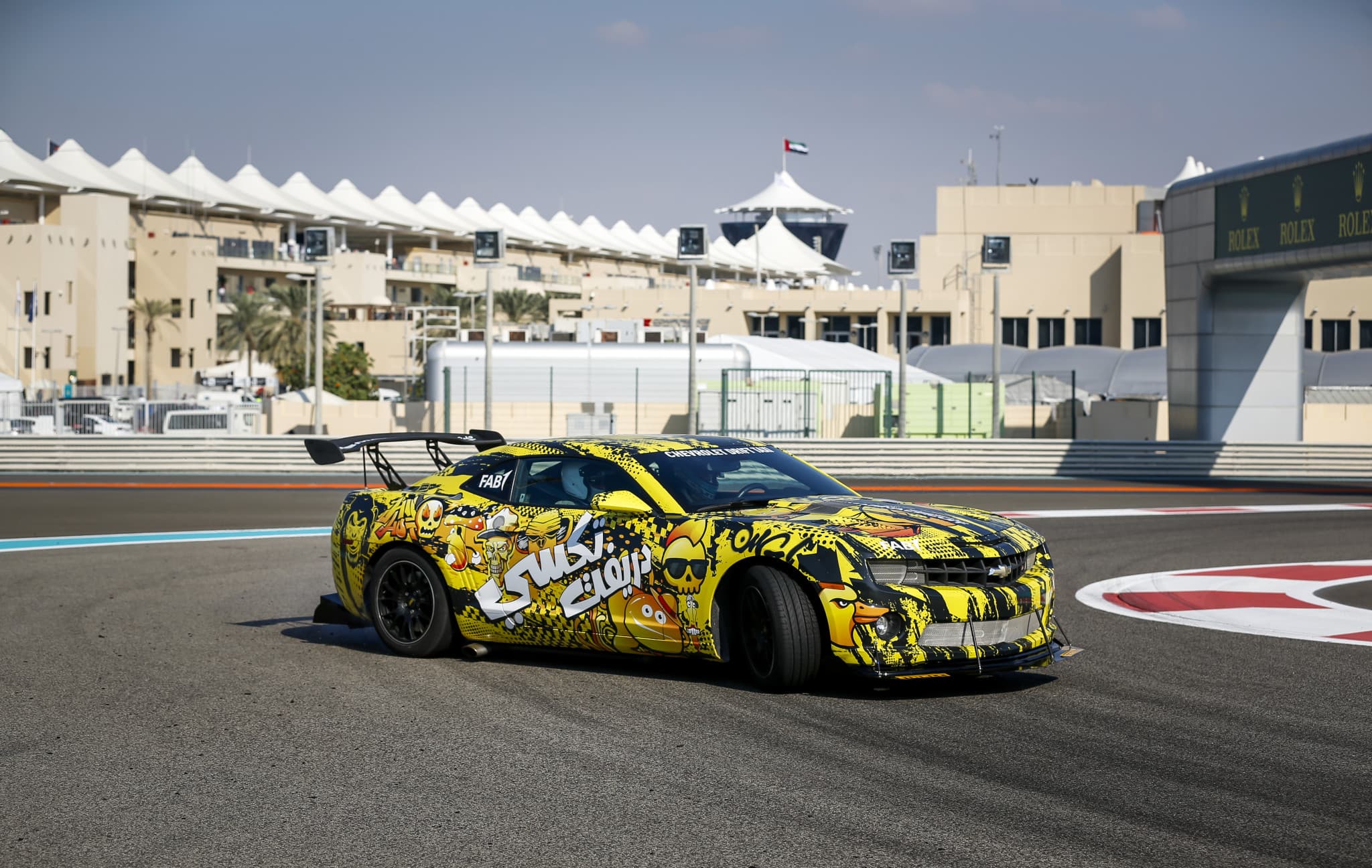 Yas Marina Circuit Chevrolet Drift Taxi Passenger Experience - image 5