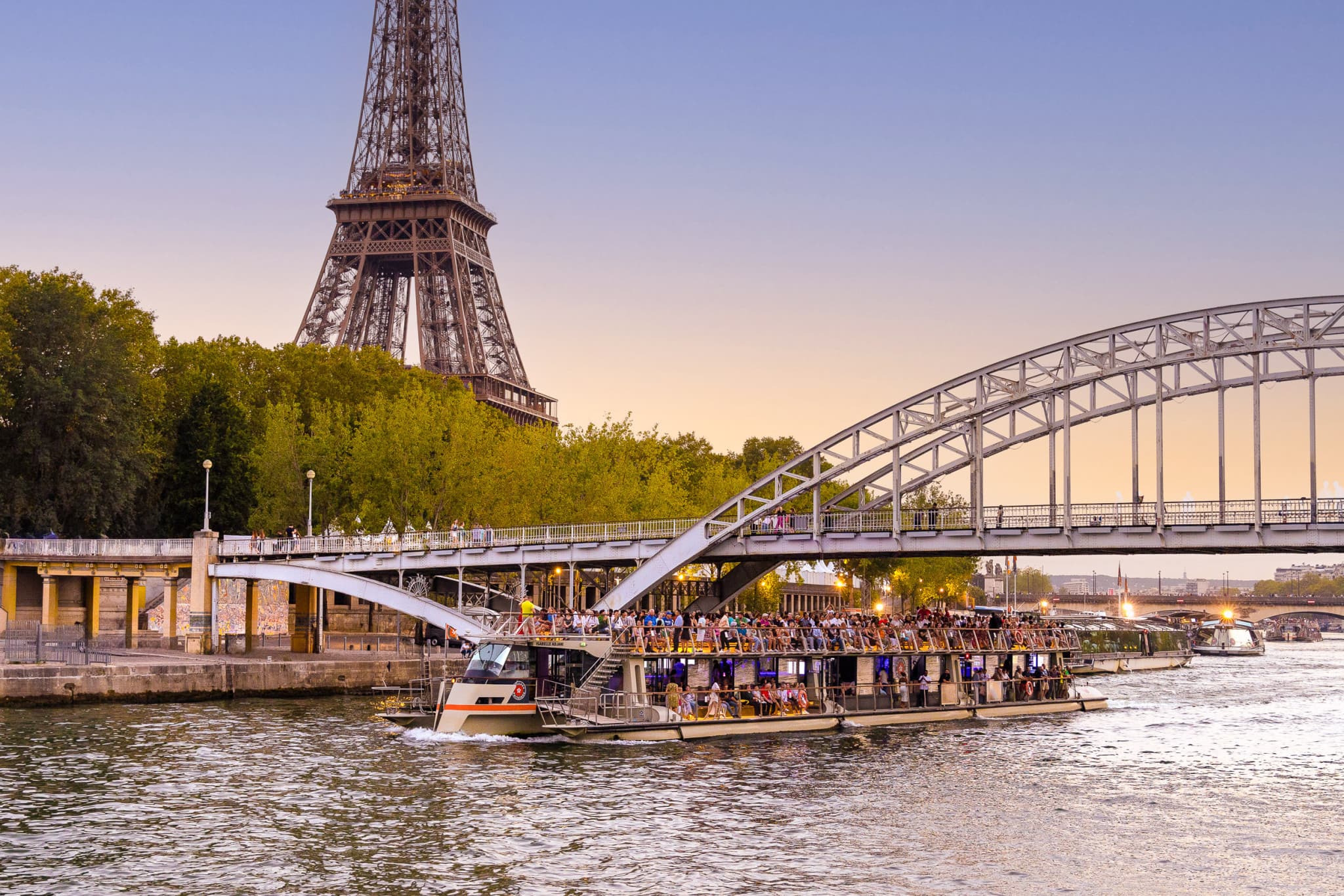 Seine River Cruise by Bateaux Parisiens – Departing from the Eiffel Tower - main image