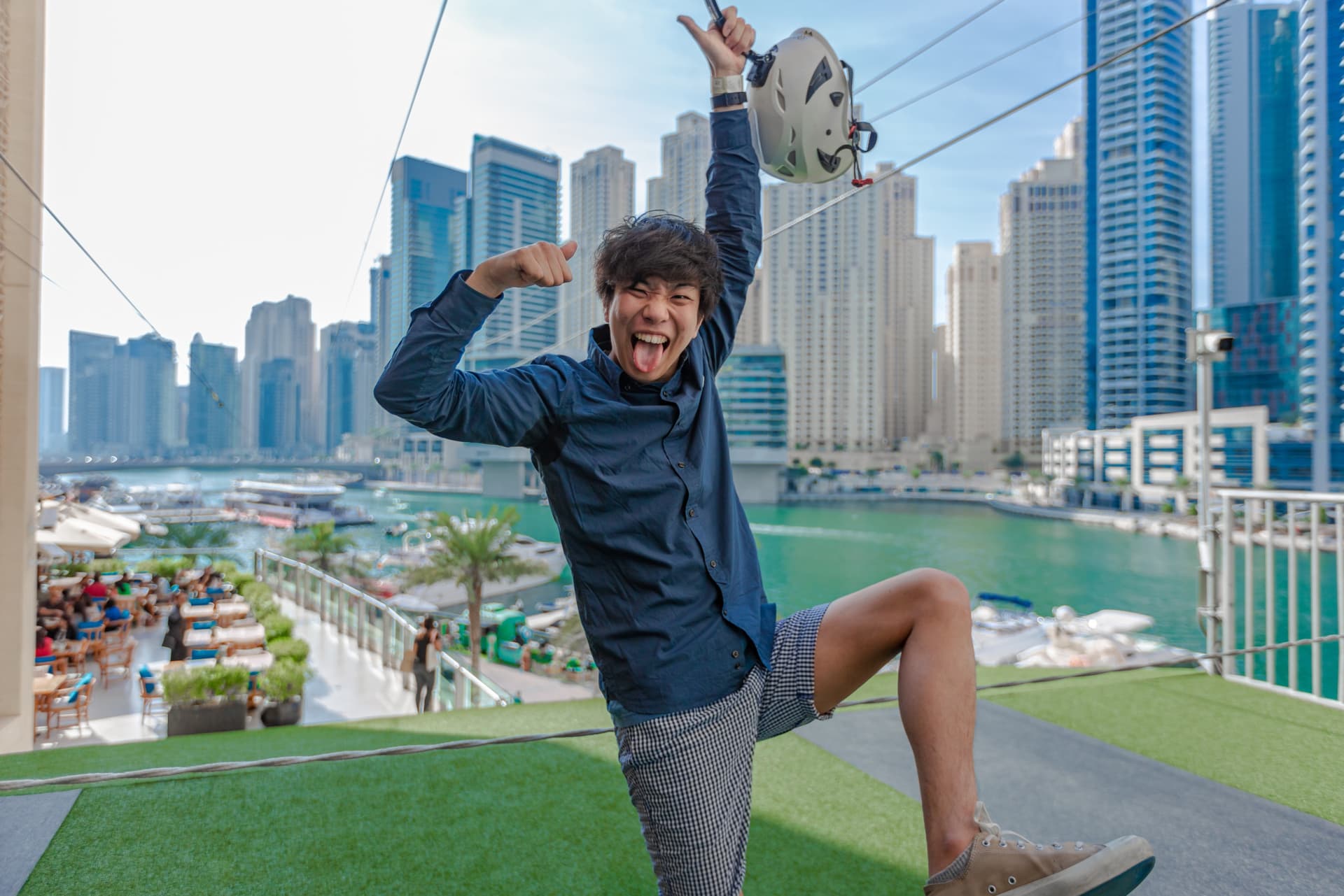 Tirolesa XLine Dubai Marina - imagen 6