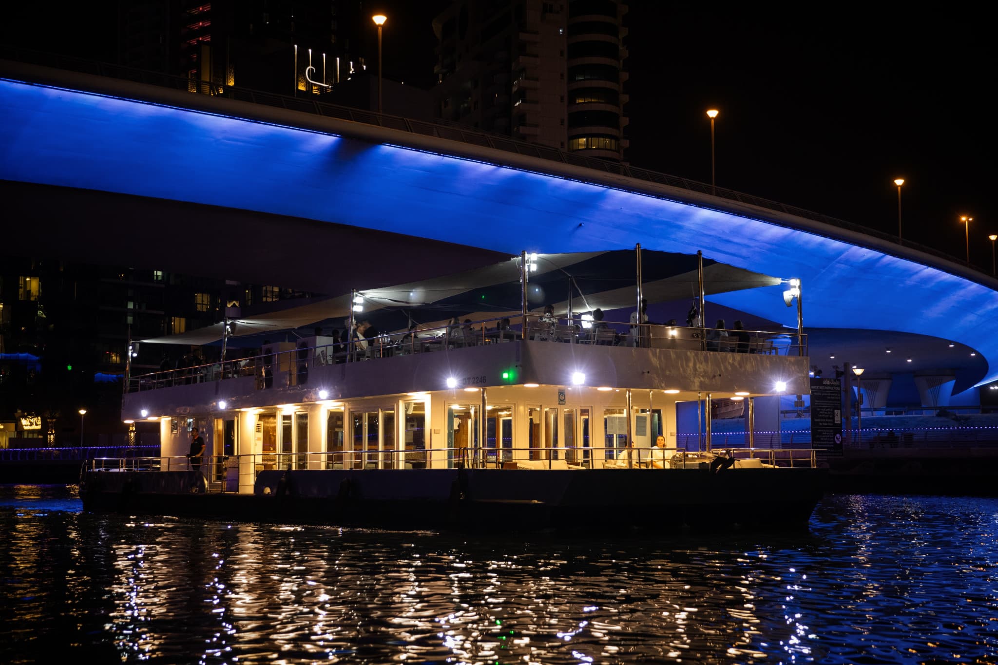 Alexandra Sea Lounge Dinner Cruise in Dubai Marina - image 2