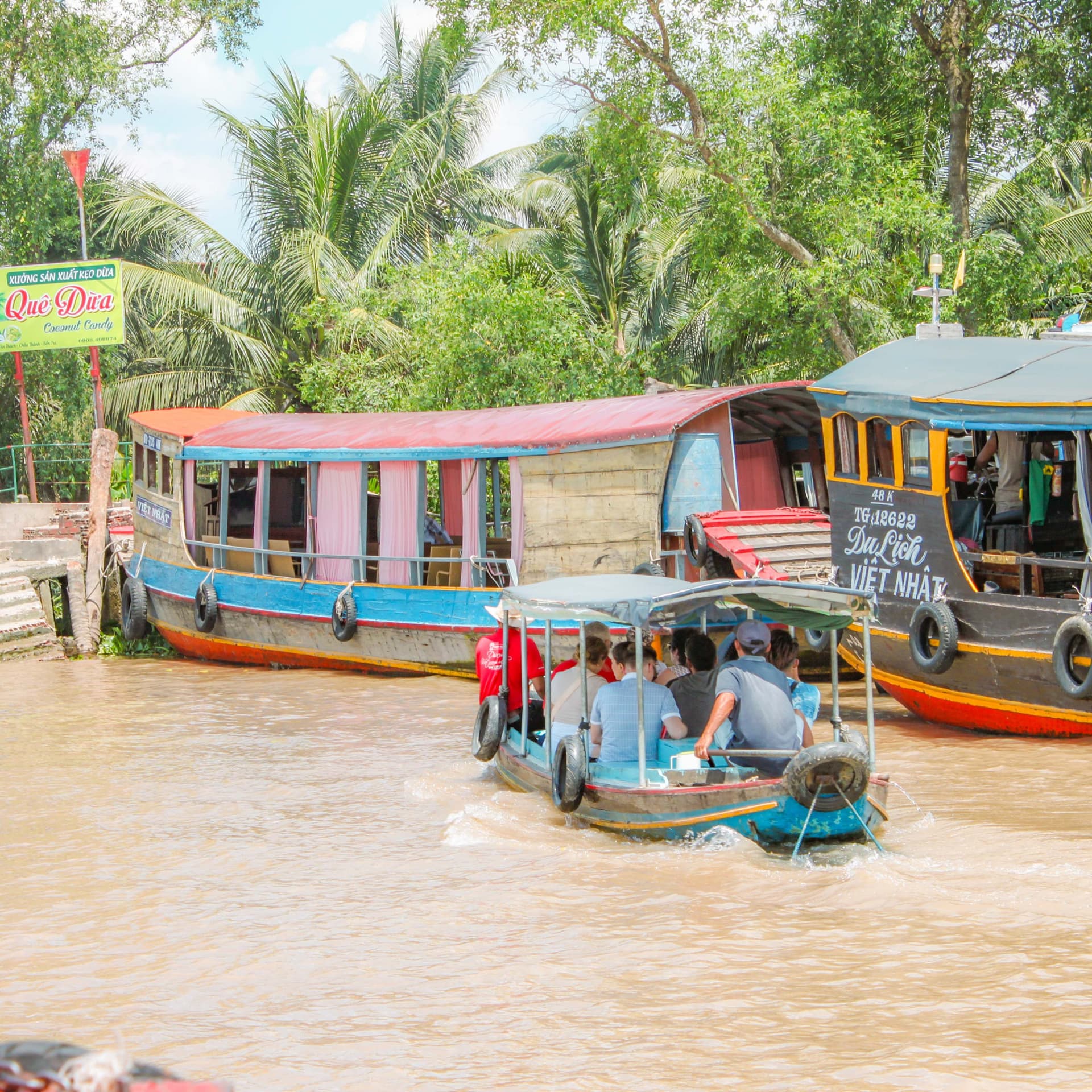 Tour de día completo por los túneles de Cu Chi y el delta del Mekong desde Ho Chi Minh - imagen 14
