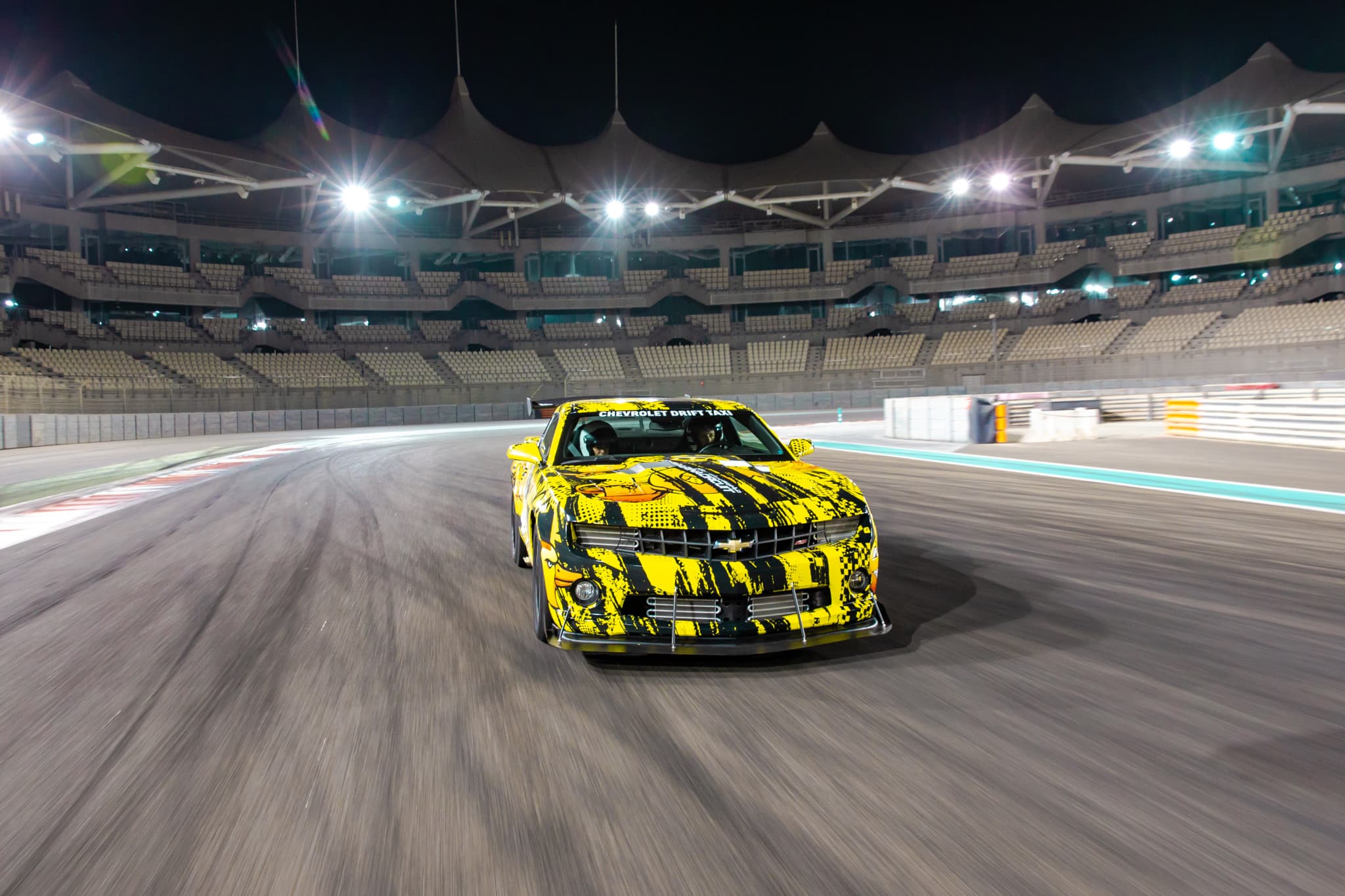 Yas Marina Circuit Chevrolet Drift Taxi Passenger Experience - image 2