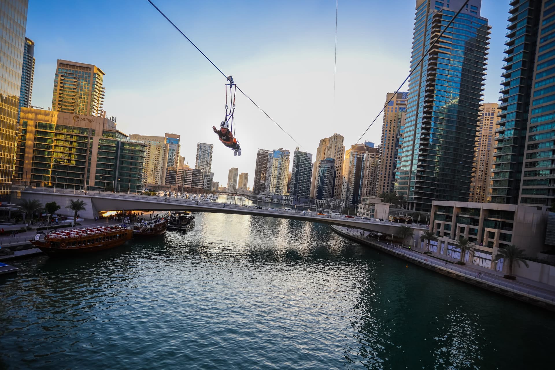 Tirolesa XLine Dubai Marina - imagen 4